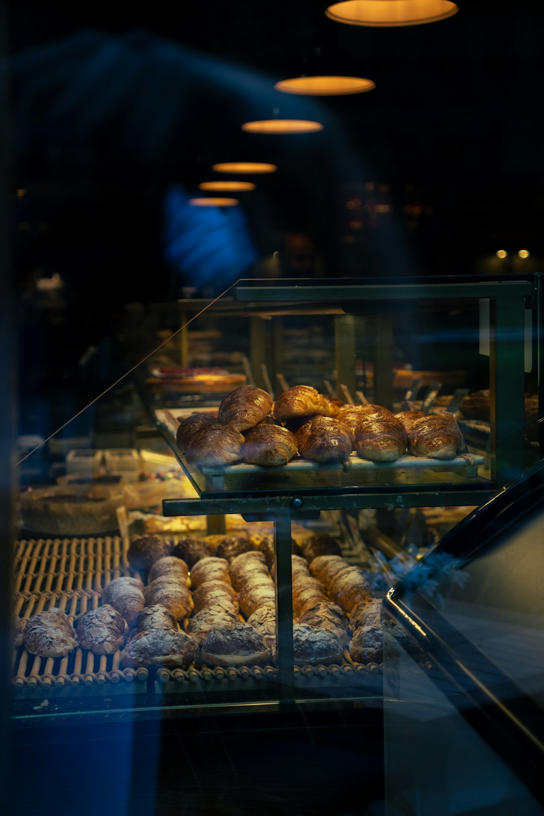 Frisch gebackene Croissants